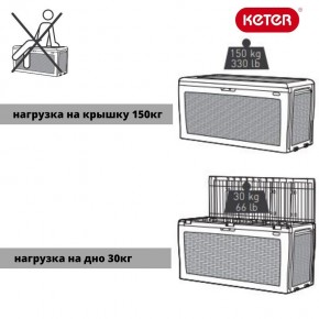 Сундук Samoa Rattan Box 270 L в Чебаркуле - chebarkul.mebel24.online | фото 5