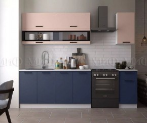 ТЕХНО Кухонный гарнитур 2,0 м Компоновка №2 в Чебаркуле - chebarkul.mebel24.online | фото 4
