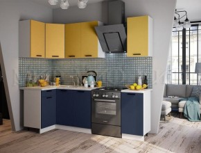 ТЕХНО Кухонный гарнитур угловой 1,8х1,1 м Компоновка №6 в Чебаркуле - chebarkul.mebel24.online | фото 2