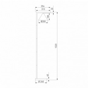 Торшер Elektrostandard Bevel a068473 в Чебаркуле - chebarkul.mebel24.online | фото 2