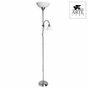 Торшер с подсветкой Arte Lamp Duetto A9569PN-2SS в Чебаркуле - chebarkul.mebel24.online | фото 2