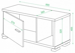 Тумба комбинированная Домино СБ-30/1 в Чебаркуле - chebarkul.mebel24.online | фото 3