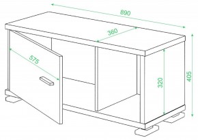 Тумба комбинированная СБ-30/1 в Чебаркуле - chebarkul.mebel24.online | фото 2