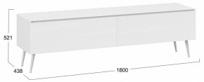 Тумба под ТВ Глосс СМ-319.03.011 в Чебаркуле - chebarkul.mebel24.online | фото 5