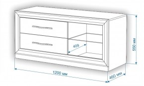 Тумба под ТВ Нобиле КА120 в Чебаркуле - chebarkul.mebel24.online | фото 2