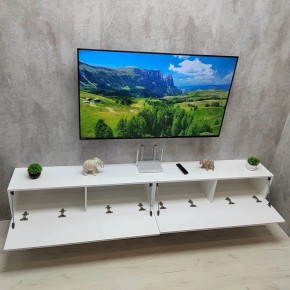 Тумба подвесная под ТВ LINES MTV4-MA 1150 Белый матовый (Белый-M 10.1.2) в Чебаркуле - chebarkul.mebel24.online | фото 11