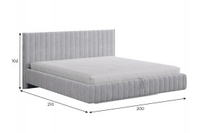 ТВИКС Кровать с ПМ 1800 в Чебаркуле - chebarkul.mebel24.online | фото 2