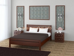 ВЕРОНИКА-1 Кровать из массива 900 в Чебаркуле - chebarkul.mebel24.online | фото 3