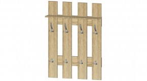 Вешалка 800 (сонома) в Чебаркуле - chebarkul.mebel24.online | фото