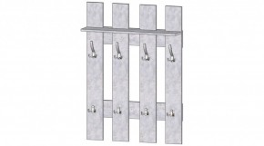 Вешалка 800 (цемент светлый) в Чебаркуле - chebarkul.mebel24.online | фото