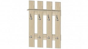 Вешалка 800 (ясень шимо светлый) в Чебаркуле - chebarkul.mebel24.online | фото