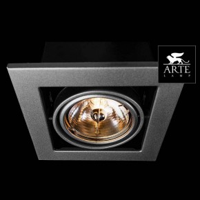 Встраиваемый светильник Arte Lamp Cardani Medio A5930PL-1SI в Чебаркуле - chebarkul.mebel24.online | фото 2